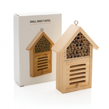 Logo trade promotional merchandise photo of: Small insect hotel